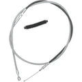 Drag Specialties 0652-1530 High-Efficiency Braided Stainless Steel Clutch Cable