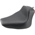 Saddlemen 800-01-0021 Heels Down Solo Seat - Plain - Black for 00-06 Softail
