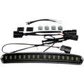 Custom Dynamics High Mount Tour-Pak LED Chrome & Smoke Lights Harley Ultra 14-20