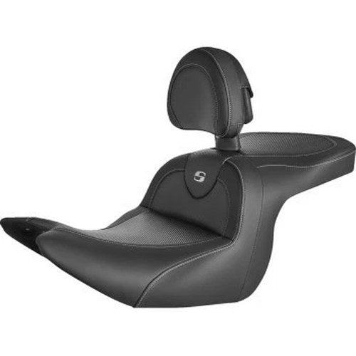 Saddlemen H18-07-185BR RoadSofa Seat w/ Backrest for 18-24 Honda Gold Wing