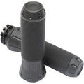 Drag Specialties Black Stealth Tone Cobra Hand Grips for Harley Cable Op
