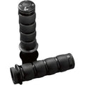Kuryakyn 6320 Black Iso Hand Grips for Harley Cable Op Throttle
