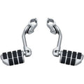 Kuryakyn 4529 Dually Cruise Pegs for Use with Fairing Lowers 1-1/4" Highway Bar
