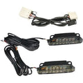 Custom Dynamics Smoke LED Saddlebag Lid Rail Light Bars for 09-13 w Air Wing