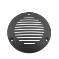 V-Twin 42-1150 Black Grooved 3-Hole Derby Cover for Big Twin Evo 70-98