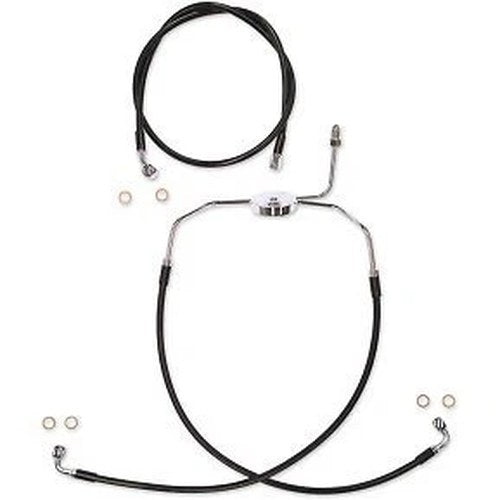Magnum Shielding SBC1304-19 XR Stainless Extreme Response Front Brake Line Kit