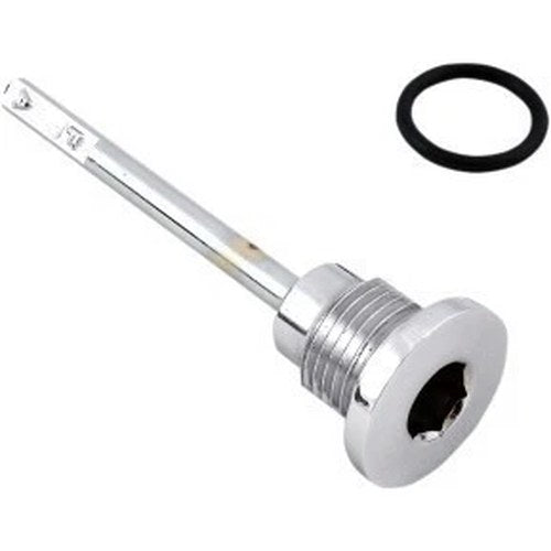 Drag Specialties 1105-0146 Chrome Transmission Oil Dipstick 87-06 Big Twin