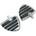 Kuryakyn 4450 Chrome Iso Wing Board for Harley Male Mount Foot Pegs