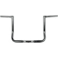 LA Choppers Chrome 1 1/4" Twin Peaks Handlebars 12" Harley Batwing Fairing Flht