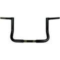 LA Choppers Black 1 1/4" Twin Peaks Handlebars 10" Harley Batwing Fairing Flht