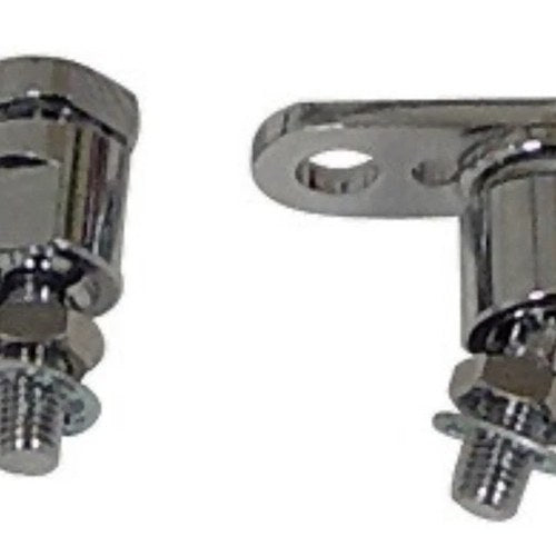 V-Factor 13424 Chrome Turn Signal Swivel for Harley Sportster Softail Dyna Fxd