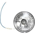Drag Specialties 2001-0104 Diamond-Style Light 4-1/2" Halo Headlight Clear