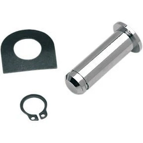Drag Specialties 1620-0792 Chrome Footpeg Mounting Pin for 15/16" Mount