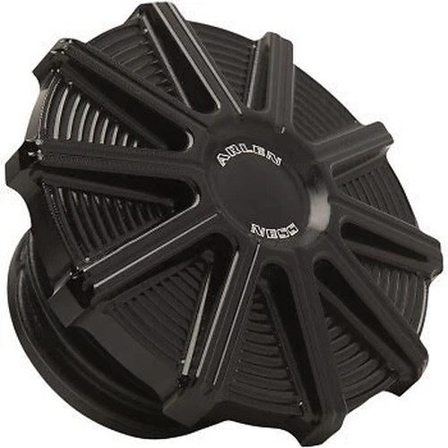 Arlen Ness 701-000 Black 10-Gauge Right Hand Thread Vented Gas Cap for Harley