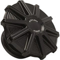 Arlen Ness 701-000 Black 10-Gauge Right Hand Thread Vented Gas Cap for Harley