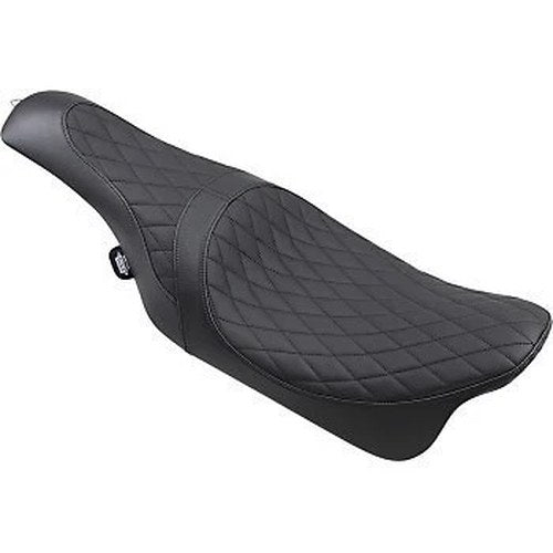 Drag Specialties 0801-1003 Caballero Seat Diamond Stich Solar Reflective - 08-23