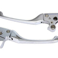 V-Twin 26-0117 Chrome Adjustable Lever Set for 08-13 Touring