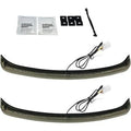 Custom Dynamics Smoke Low Profile LED Fender Lights For Harley Trike 09-21
