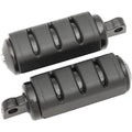 Kuryakyn 7561 Black Trident Large Foot Pegs for Harley Male Mount Application