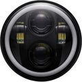 Custom Dynamics PG-575-B Black ProGLOW LED 5.75" Headlamp w/ Color Changing Halo