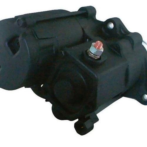 Black 1.4 KW Starter f Harley Big Twin Evo Softail Road King Electra Glide 89-06