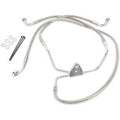 Drag Specialties 1741-2633 Extended Length +10" Stainless Steel Brake Line Kit