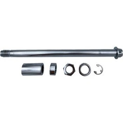 Drag Specialties 0214-2736 Chrome Rear Axle Kit for 18-25 FLFB/FLFBS