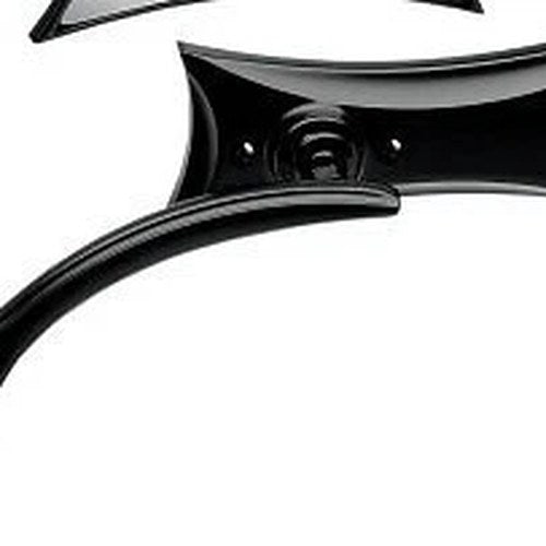 Arlen Ness 13-418 Black Micro-Mirror Four Point Left Side Only Sold Each