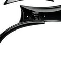 Arlen Ness 13-418 Black Micro-Mirror Four Point Left Side Only Sold Each