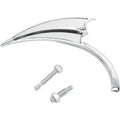 Arlen Ness 13-061 Chrome Micro-Mirror Scoo Triangle (RIGHT Side Only Sold Each)