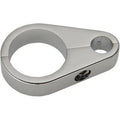 Drag Specialties DS-223043 Chrome Cable Clamp for Clutch Cable 1-1/8" Bar/Frame
