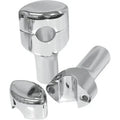 LA Choppers LA-7406-03 3" Chrome Hefty Risers for 1-1/4" Handlebars