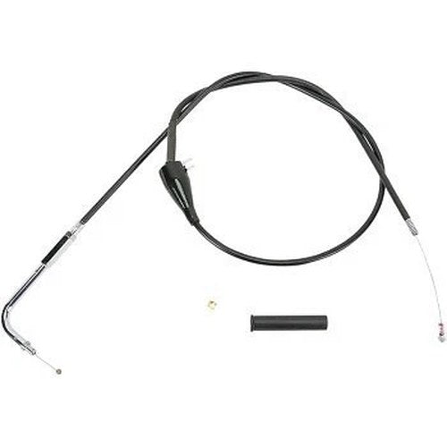 Drag Specialties 0651-0133 Black Vinyl Idle Cable 28-1/2" - Vinyl