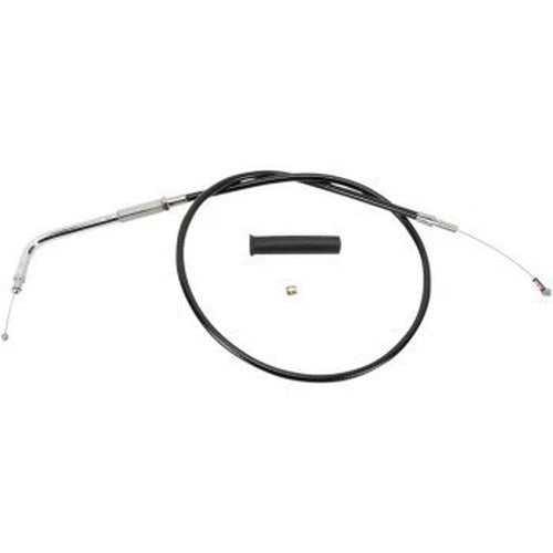 Drag Specialties 0651-0130 Black Vinyl Idle Cable
