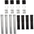 S&S Cycle 930-0124 Gloss Black Pushrod Tubes for Harley M8 17-20 & Twin Cam