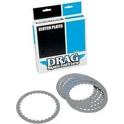Drag Specialties 1131-0430 Steel Clutch Plates for 91-22 Sportster