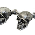 V-Twin 48-1625 Silver Skull License Plate Bolt Set