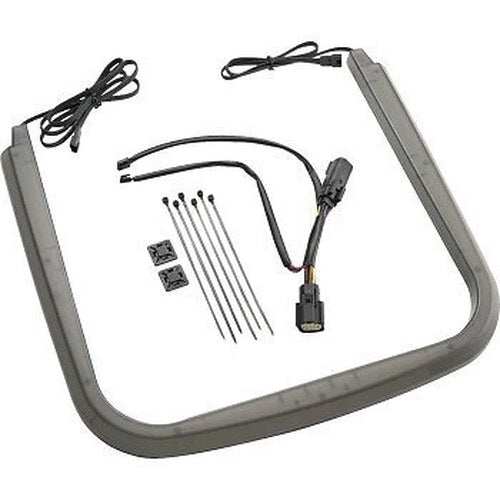 Ciro 40160 Tailo Tour-Pak Taillight Smoke with Red LED for 14-23 King Tour Pak