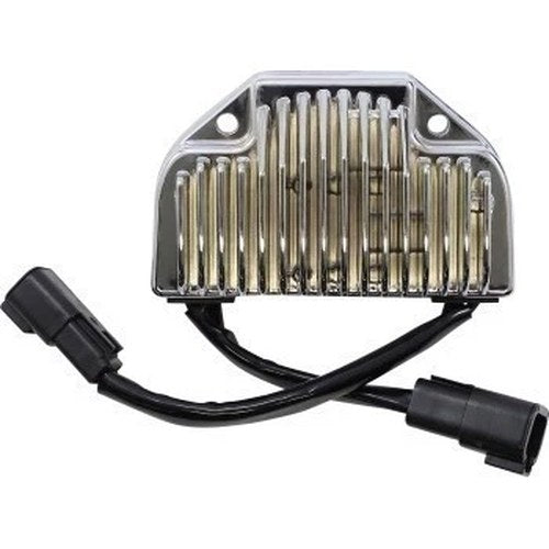 Drag Specialties 2112-1043 Chrome Premium Voltage Regulator for 06-07 Fxd Dyna