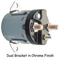 Power House 17775 Chrome Starter Solenoid for Touring 80-88 - Made in Usa
