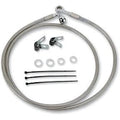 Drag Specialties 1741-2657 Extended Length +2" Stainless Steel Brake Line Kit