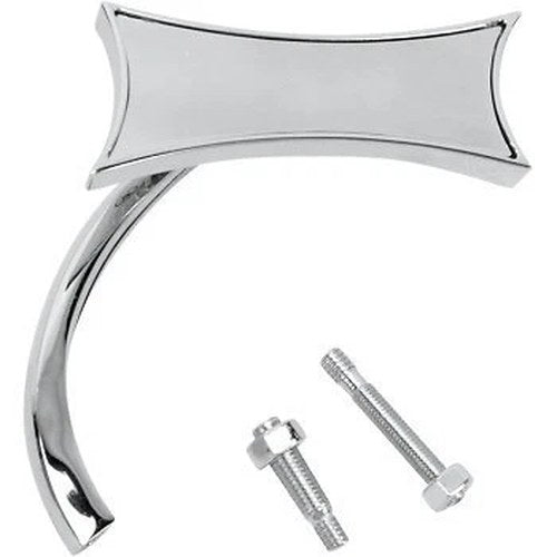 Arlen Ness 13-417 Chrome Micro-Mirror — Four Point Right Side Only Sold Each