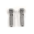 V-Twin 35-0791 Chrome Breather 1/2-13 x 1-3/4" Bolts Set for Evo & Sportster