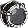Arlen Ness 18-961 Black Contrast Method Clear Series Air Cleaner Kit for Harley