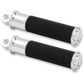 Arlen Ness 07-928 Fusion Male-Mount Footpegs- Beveled - Chrome