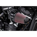 Cobra 606-0100-06B-SB Cone Air Intake- Black - Touring/Trike
