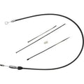 Drag Specialties 0652-2865 Upper Clutch Cable- 54" - Black/Chrome