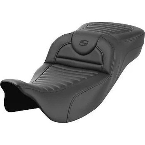 Saddlemen 808-07B-20300 Roadsofa™ Extended Reach Seat - Tuck-n-Roll - FL '08-'23