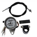 V-Twin 39-0550 Mini Speedometer Speedo 2:1 Mechanical for Harley Chopper Custom