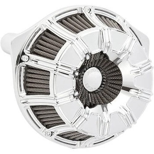 Arlen Ness 18-946 Chrome 10-Gauge Inverted Series Air Cleaner for M8 17-20